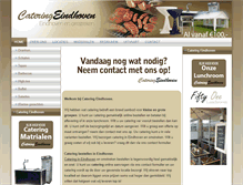 Tablet Screenshot of cateringeindhoven.nl